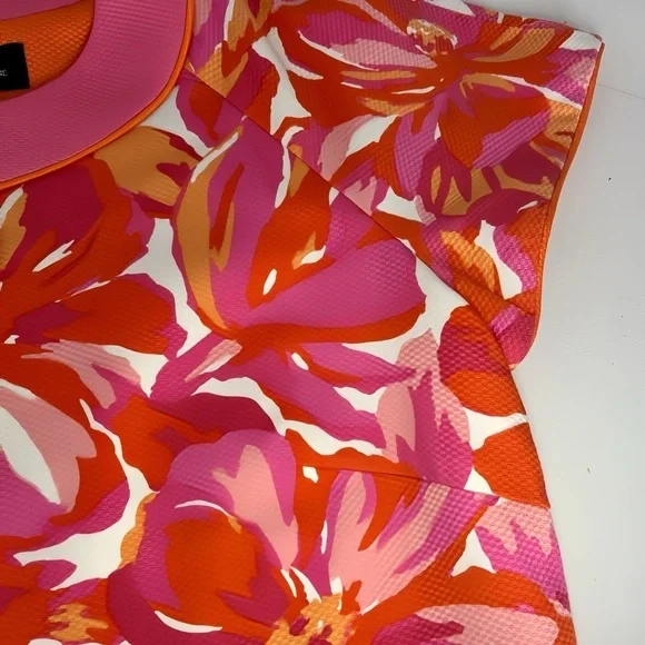 TAHARI ASL Floral Midi Dress – Size 4 - Picture 5 of 7